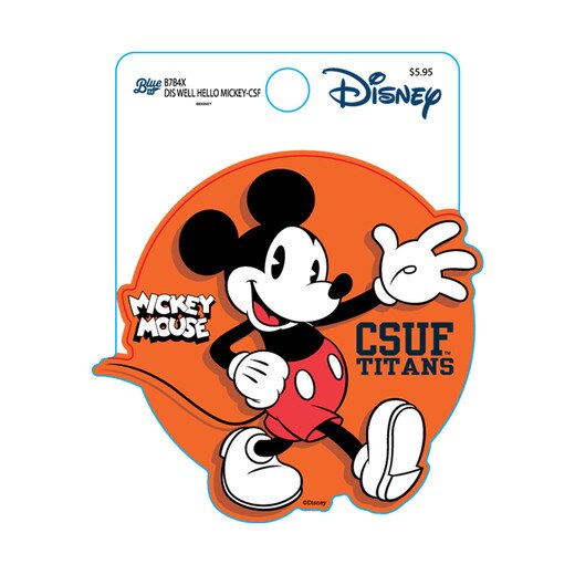 Blue84 Disney Hello Mickey Decal